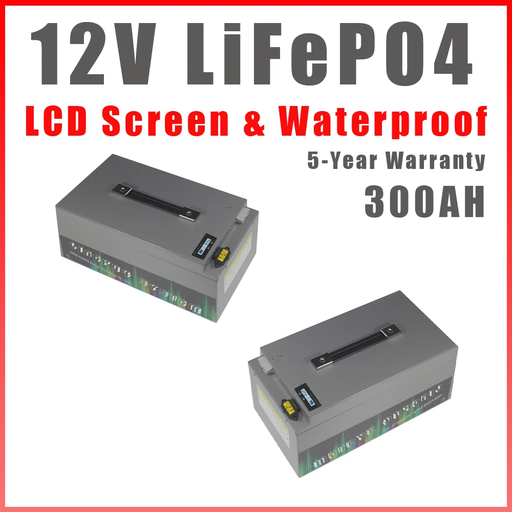 12 В 8 LiFePO4 аккумулятор Bluetooth BMS RV Campers Off-Road Off-grid Solar Energy Golf Cart 4000 Deep Cycles