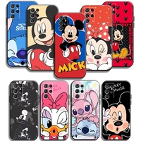disney mickey stitch phone cases for samsung galaxy a31 a32 a51 a71 a52 a72 4g 5g a11 a21s a20 a22 4g funda soft tpu coque
