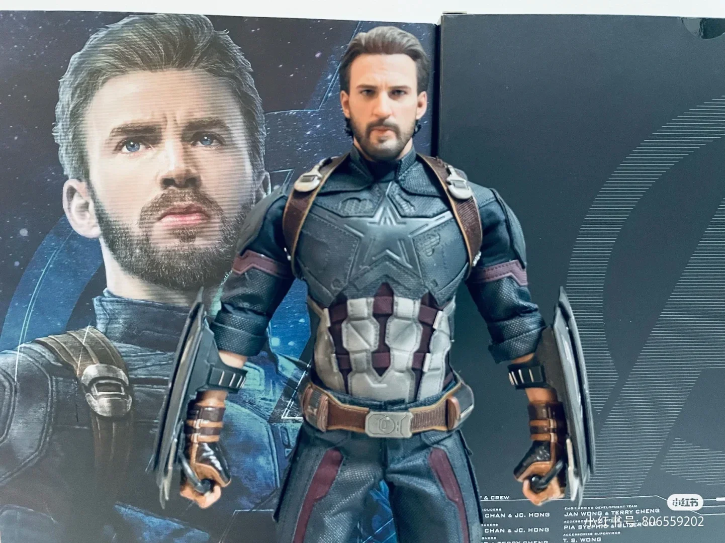 Оригинальные игрушки Hottoys Mms481 Mms480 Капитан Америка 1/6 Мстители война