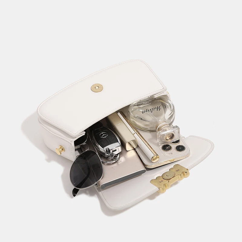 Высококачественная дизайнерская сумка на плечо однотонная женская простая