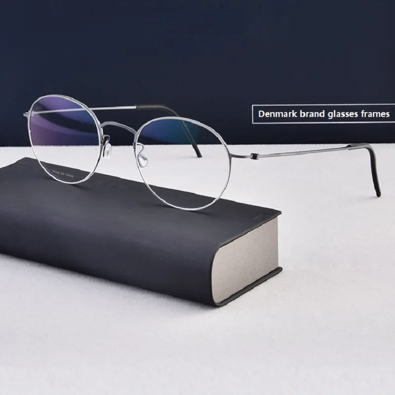 Оправа для очков из чистого титана без винтов 2022 | Аксессуары одежды