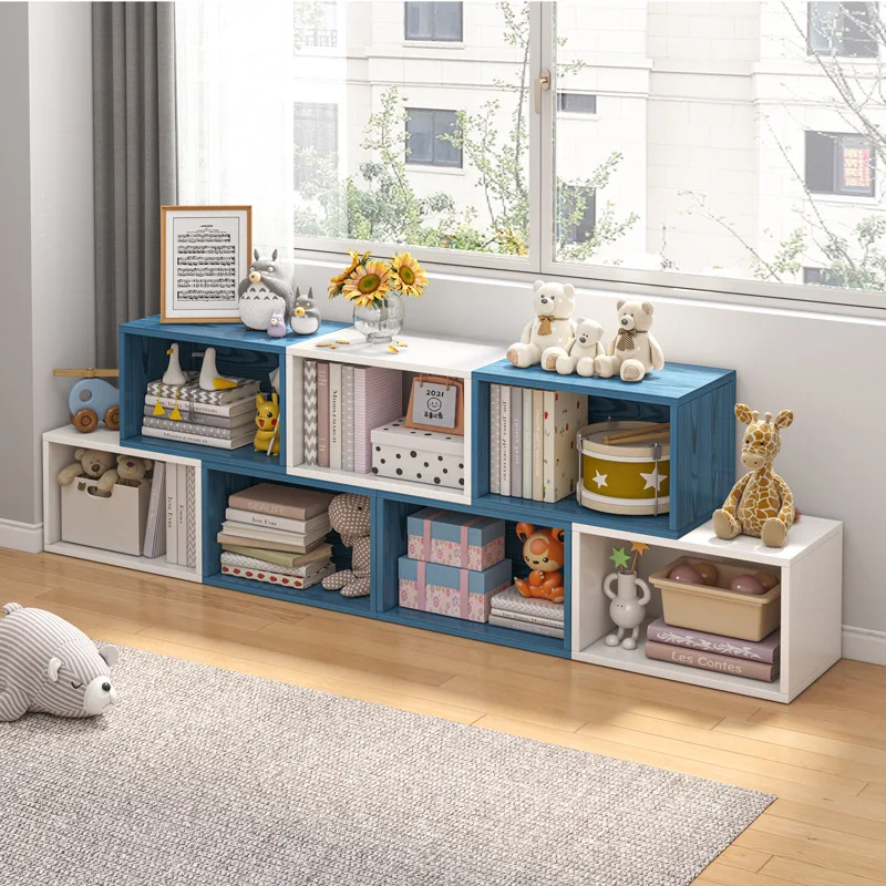 

2023 Year Aoliviya Official New Bookshelf Low Cabinet Shelf Floor Classroom Student Storage Cabinet Wall Cabinet Locker Bookcase