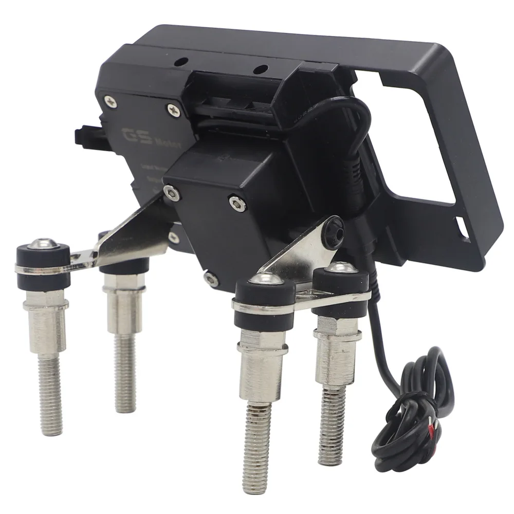 

For Bmw F750GS F850GS F800GS F700GS R1200R 12mm Mobile Phone Navigation Bracket USB Charger