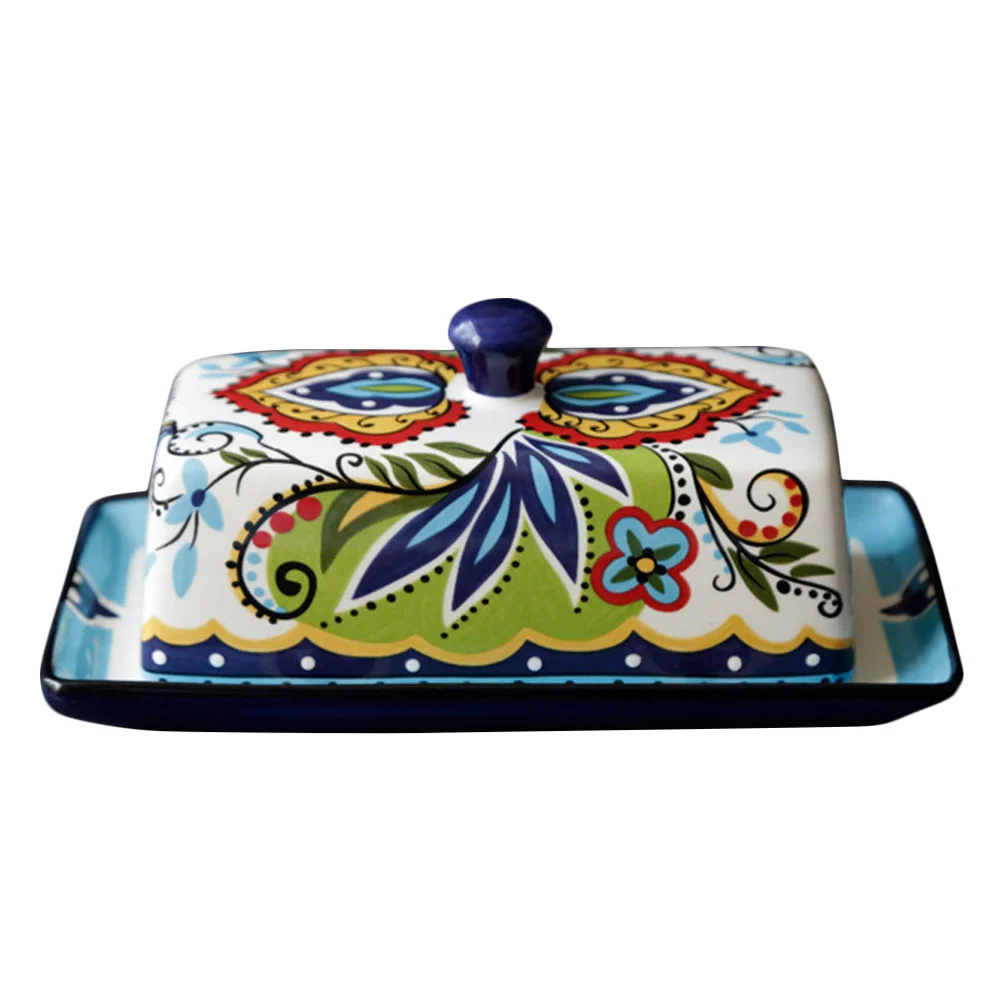 

1 шт. практичная керамическая тарелка, тарелка для масла, керамическая тарелка для масла, блюдо для подачи пищи