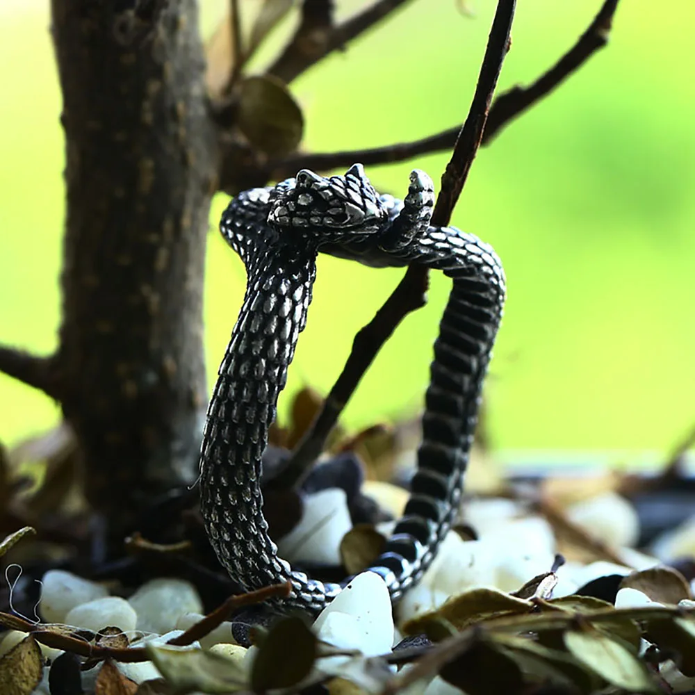 Винтажное мужское кольцо из нержавеющей стали