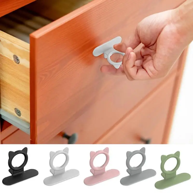 Lifter Multifunction Silicone Raising Handle For Toilet Lid 