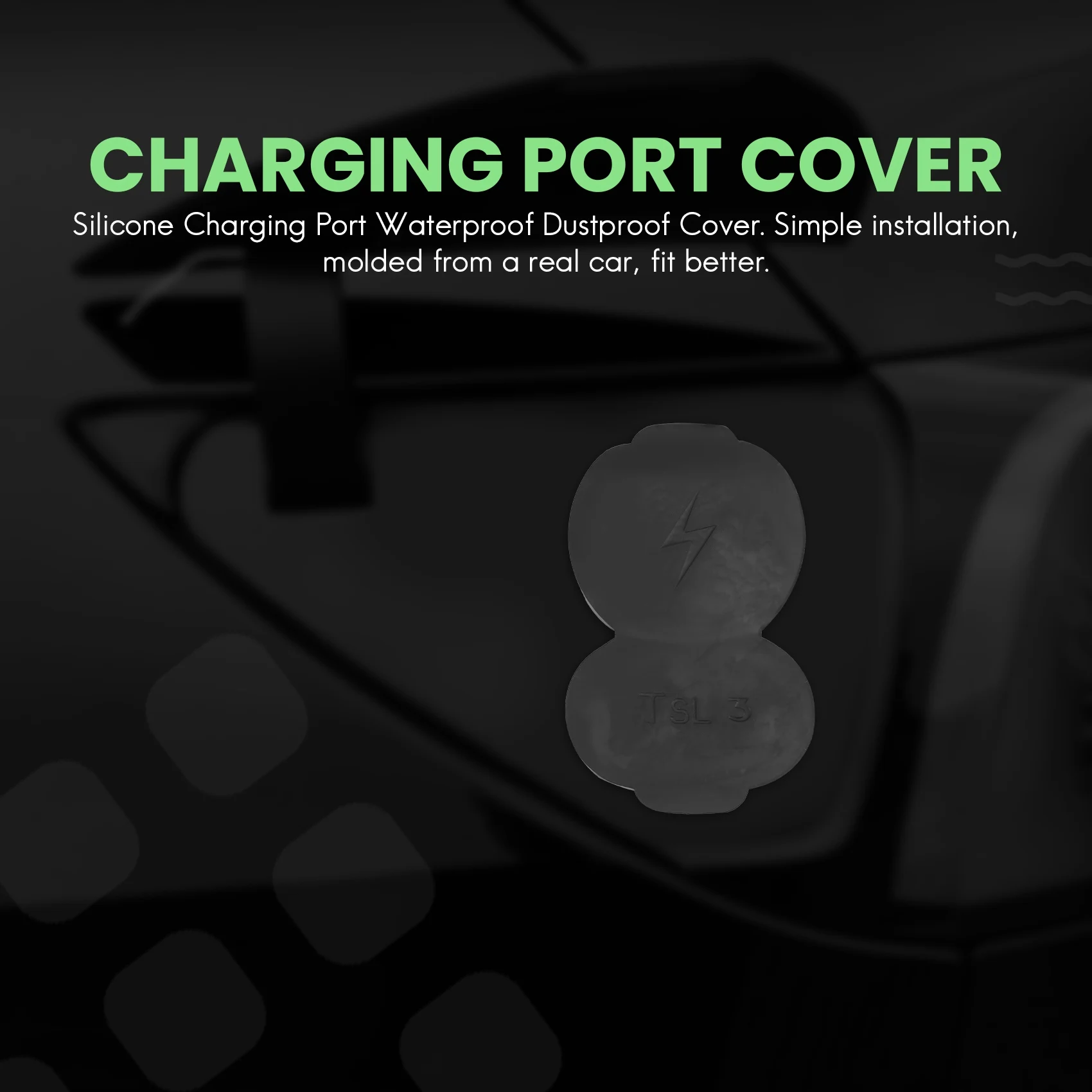 Силиконовый водонепроницаемый пыленепроницаемый защитный чехол для зарядного