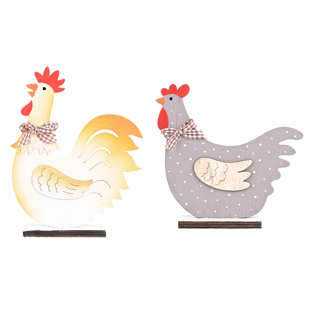 

2 шт. Портативный прочный практичный орнамент в форме птицы, пасхальный декор для дома, офиса, магазина