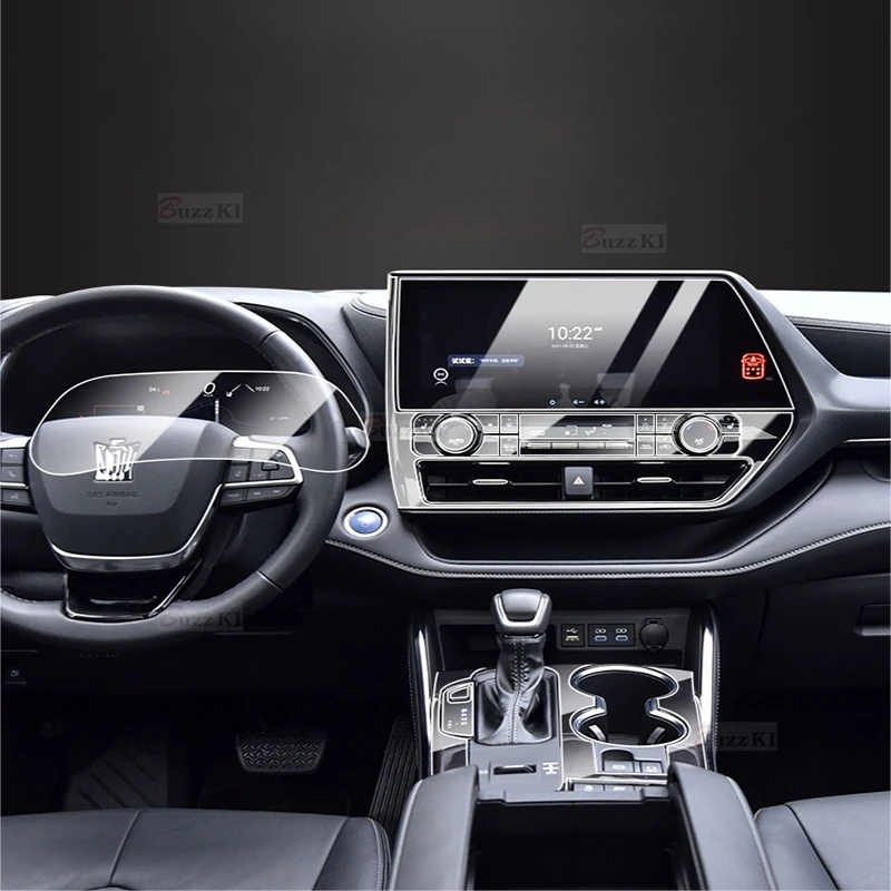 Прозрачная защитная пленка для Toyota Crown Kluger 2021 2022 TPU аксессуары автомобиля