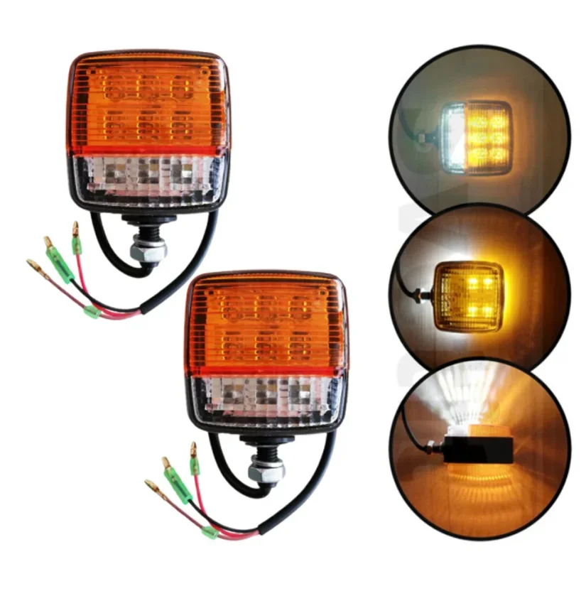 

Фонарь указателя поворота для трактора, мотоцикла, 2 шт.