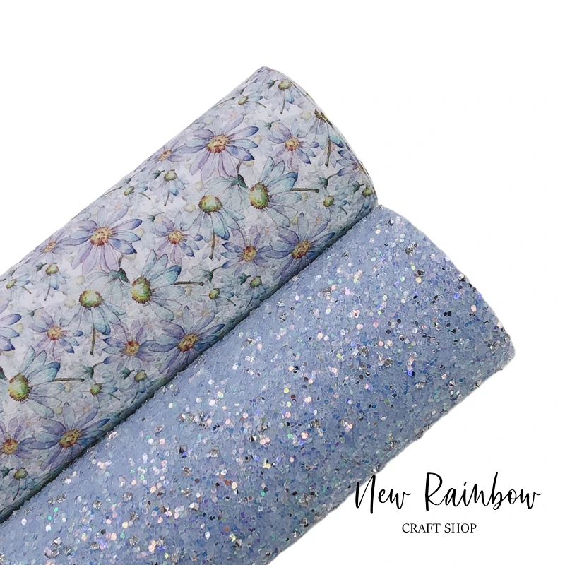 Новинка фетровая подложка Rainbow 30 х2 2 см/A4 Moody Blue Daisy Artisan из искусственной кожи