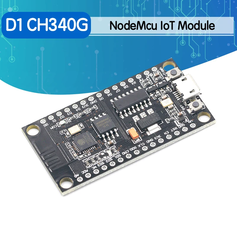 Плата разработки беспроводного Интернета для WeMos D1 USB NodeMcu V3 CH340G CH340 ESP8266 модуль 32