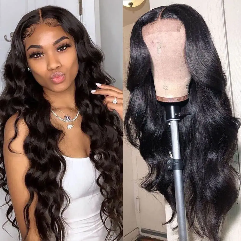 13X4 Lace Front Human Hair Wigs Brazilian Human hair Wigs Body Wave 5x5 Lace Frontal Wigs For Women Pre Plucked 4x4 Lace Closure