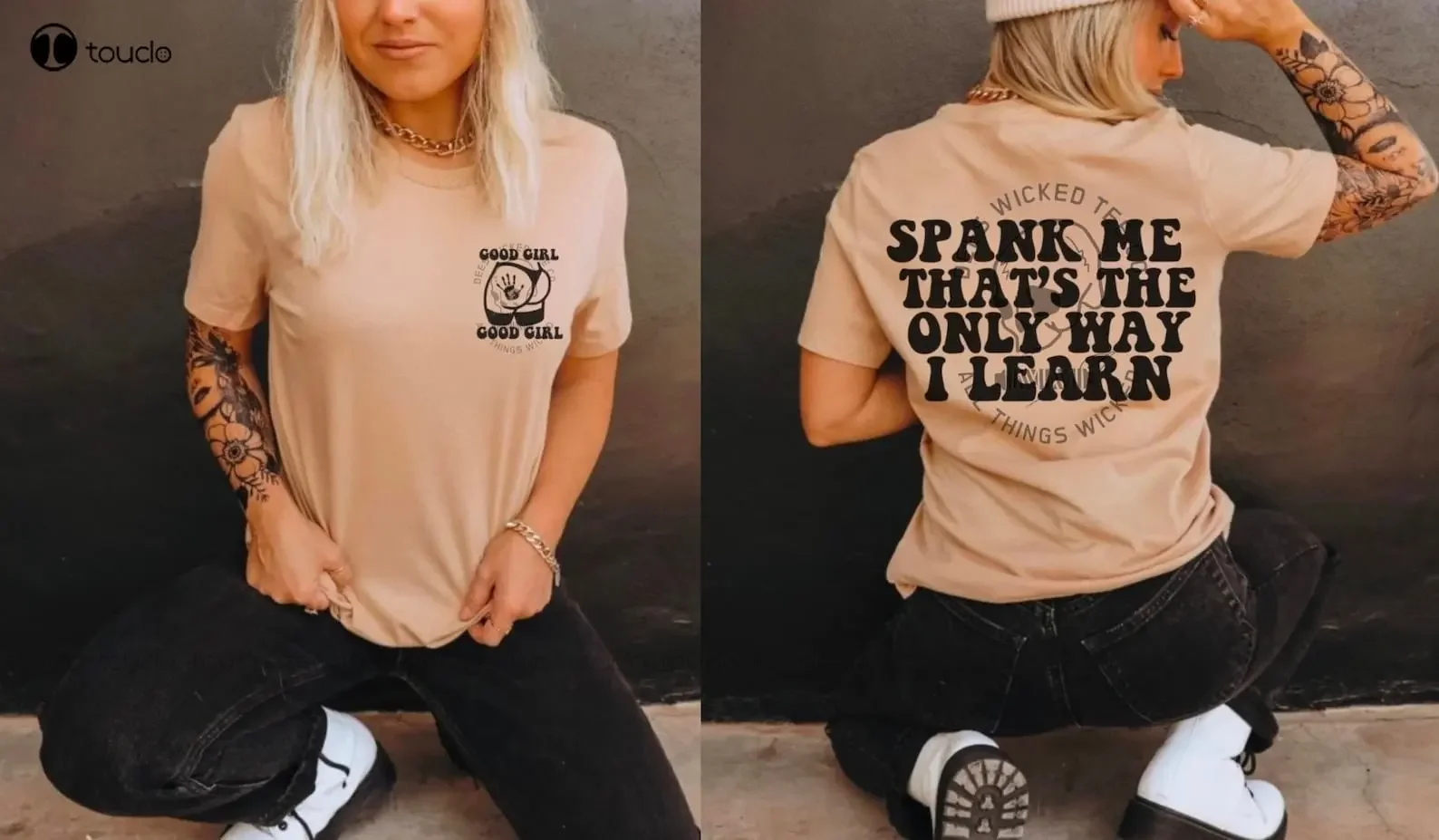 Spank Me That’S The Only Way I Learn Russ Song T-Shirt T Shirt Men Custom Aldult Teen Unisex Digital Printing Tee Shirts Xs-5Xl