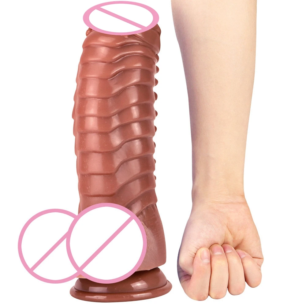 Эротическая игрушка монстр 10 см фаллоимитатор огромный член увеличение Анальное
