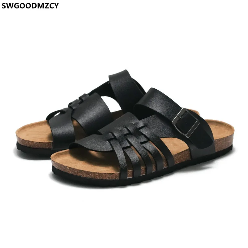 

Шлепанцы мужские летние, роскошные дизайнерские тапочки, пляжная обувь