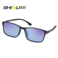 shinu colorblind reading glasses solid leopard red green color blindness corrective see colors color blind glasses eyewear