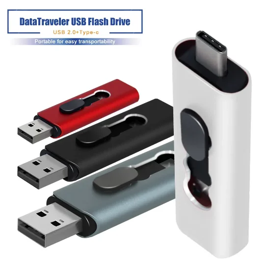 Флэш-накопитель USB type-c 2023 дюйма 128 ГБ 256 512