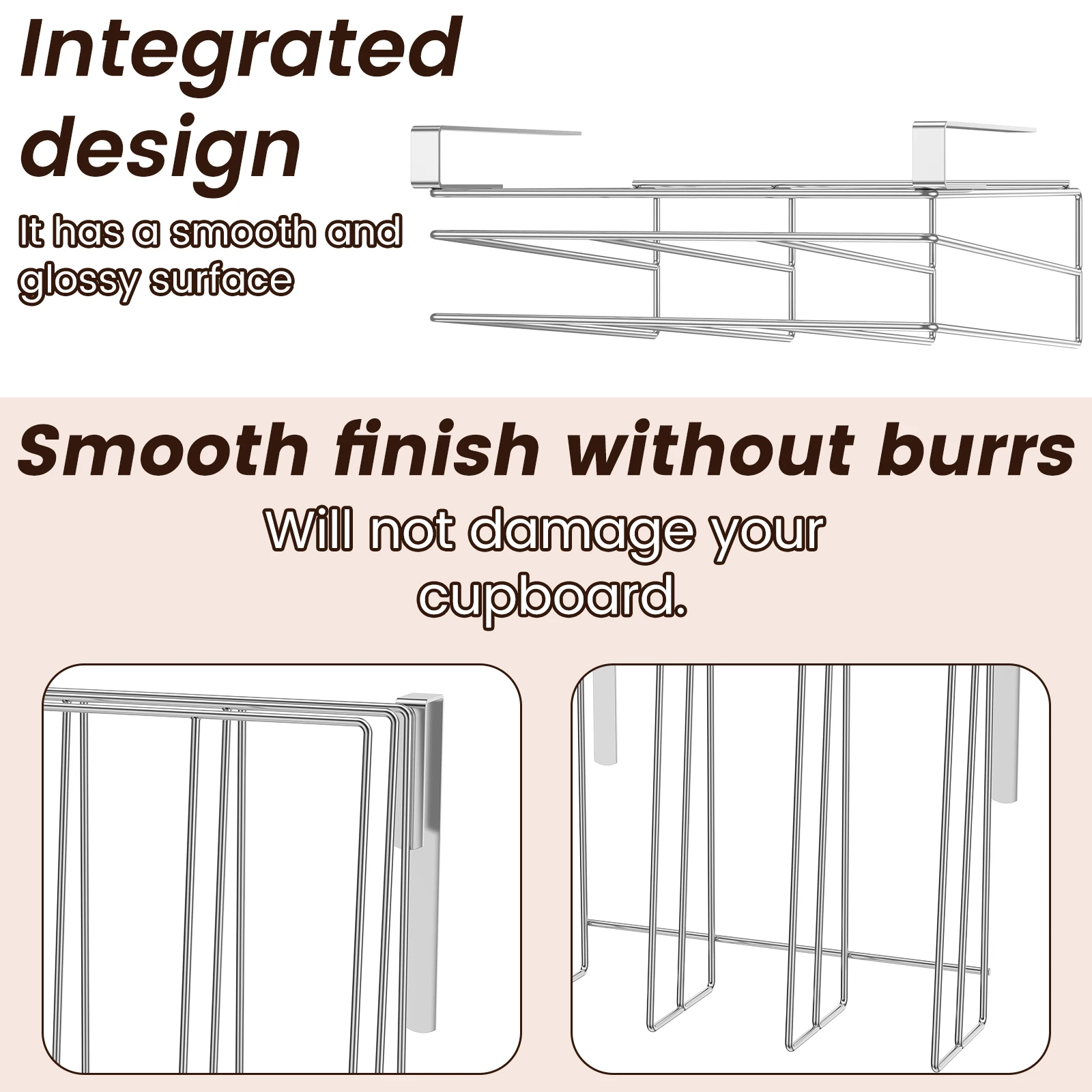 Кухонный подвесной органайзер стойка под шкафом вешалка для бумажных полотенец