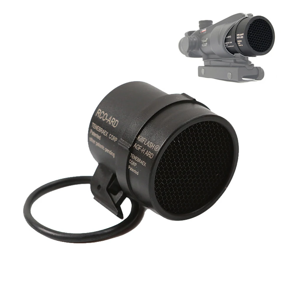 ACOG Scope Kill Flash пластиковая сетчатая крышка передняя защита объектива соты для