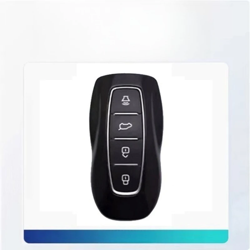 Фото Чехол для ключей из цинкового сплава для JMC Ford Equator/Equator Sport/Tourneo/Transit/E-Series, прочный металлический корпус с брелоком №4