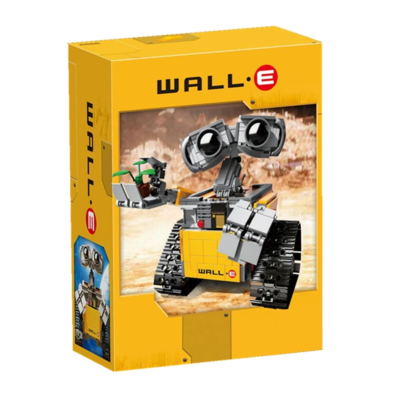 

DISNEY WALL E Movie PIXAR Robot Figures Technical 21303 Building Block Brick Toy Gift Kid Birthday kid toys boys