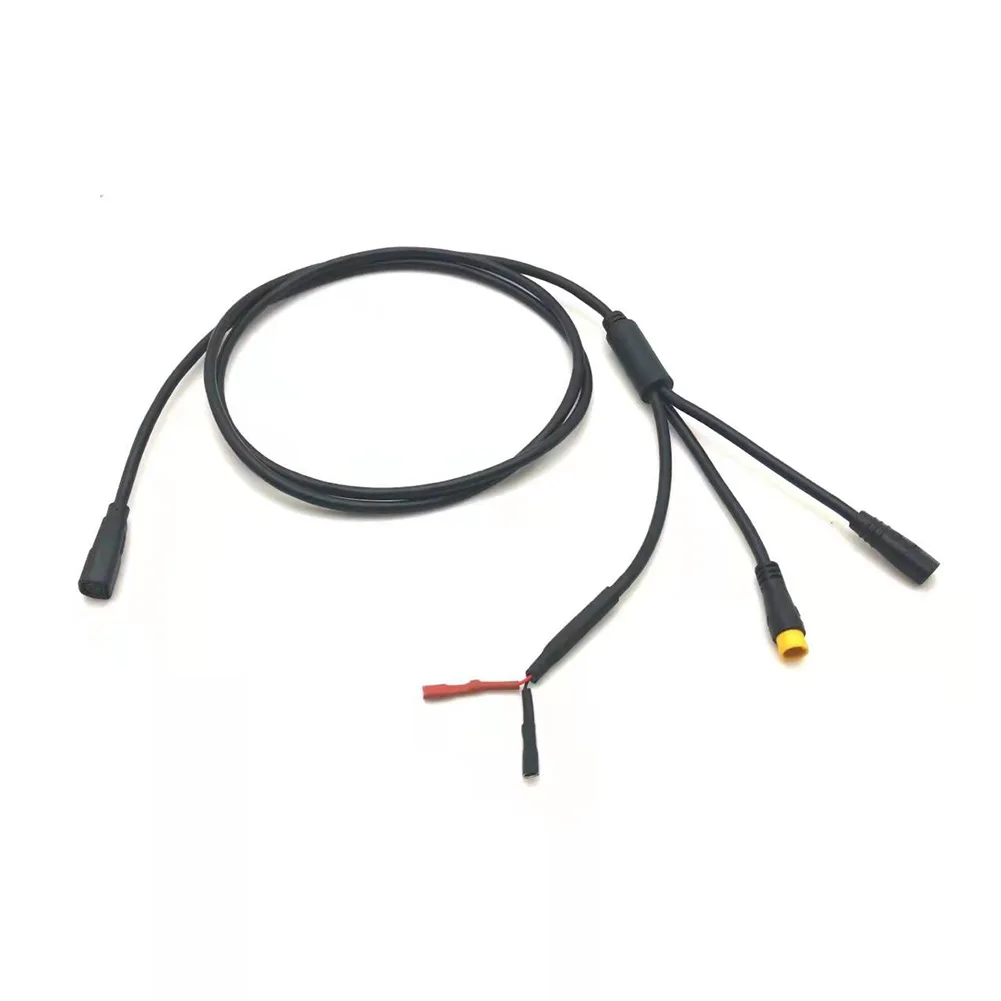 

Ebike Extend Cable Rubber 1pcs Accessories Black Display/Throttle/ Light Cable Electric Bicycle Brandnew Durable