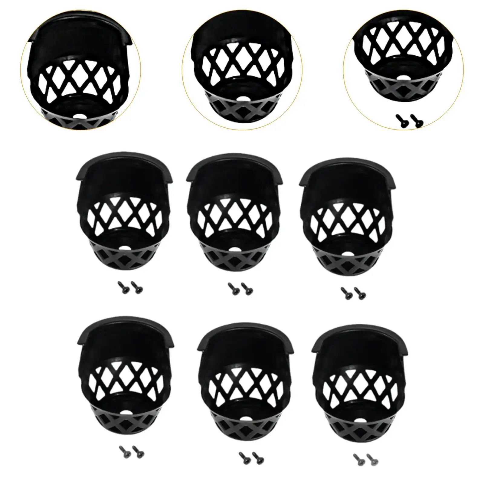 6 шт. карманы для бильярдного стола бильярда веб-карман хранения шара тренировок