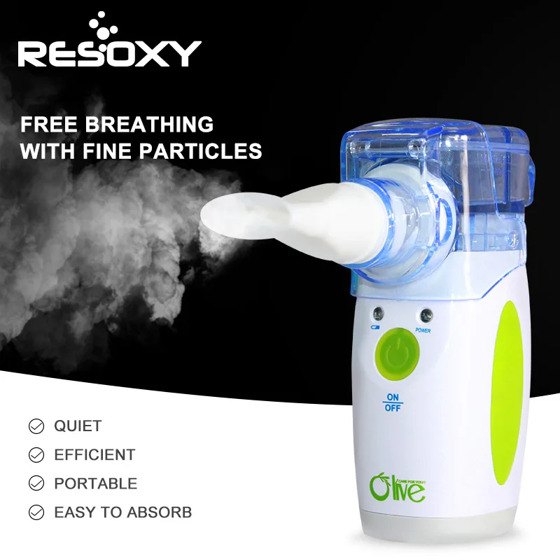 Portable Mini Nebulizer Machine Handheld Medical Household Nebulizer Machine Baby And Adult Silent Atomizer