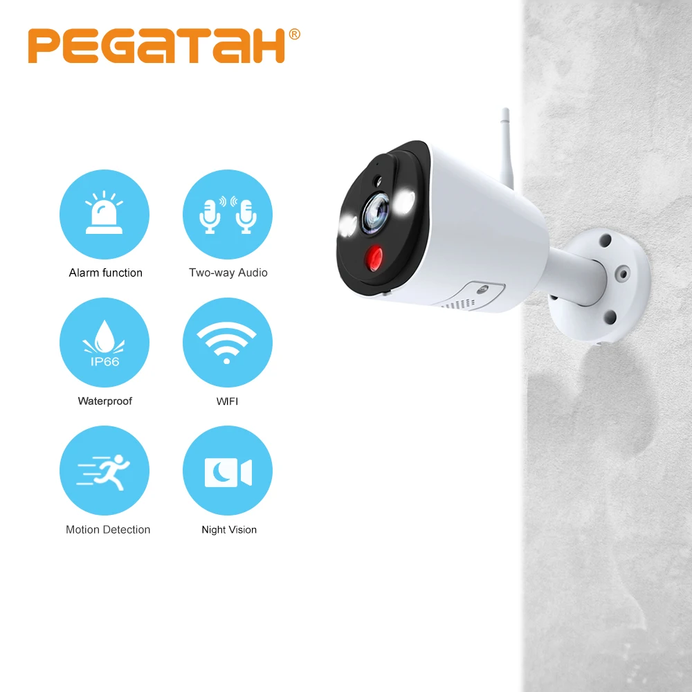 

Ip-камера видеонаблюдения, 1080P HD, Wi-Fi, 4k