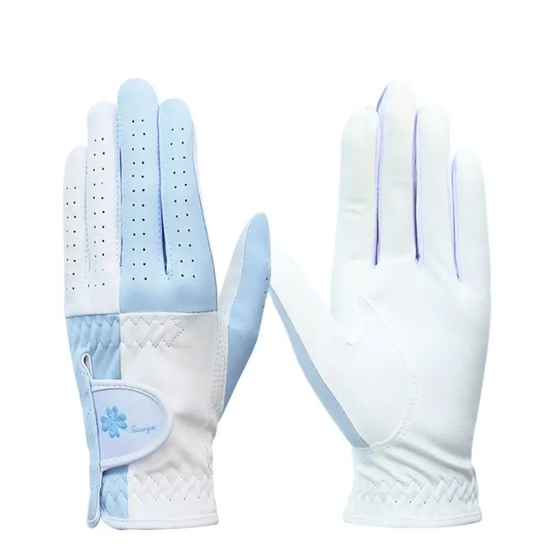 

Женские перчатки для гольфа PGM, спортивные перчатки с левой и правой ручкой, высококачественные дышащие нанометры, защита ладони