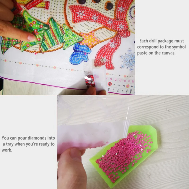 Алмазная живопись круглая вышивка Белая Пудель Собака картины стразы украшения -