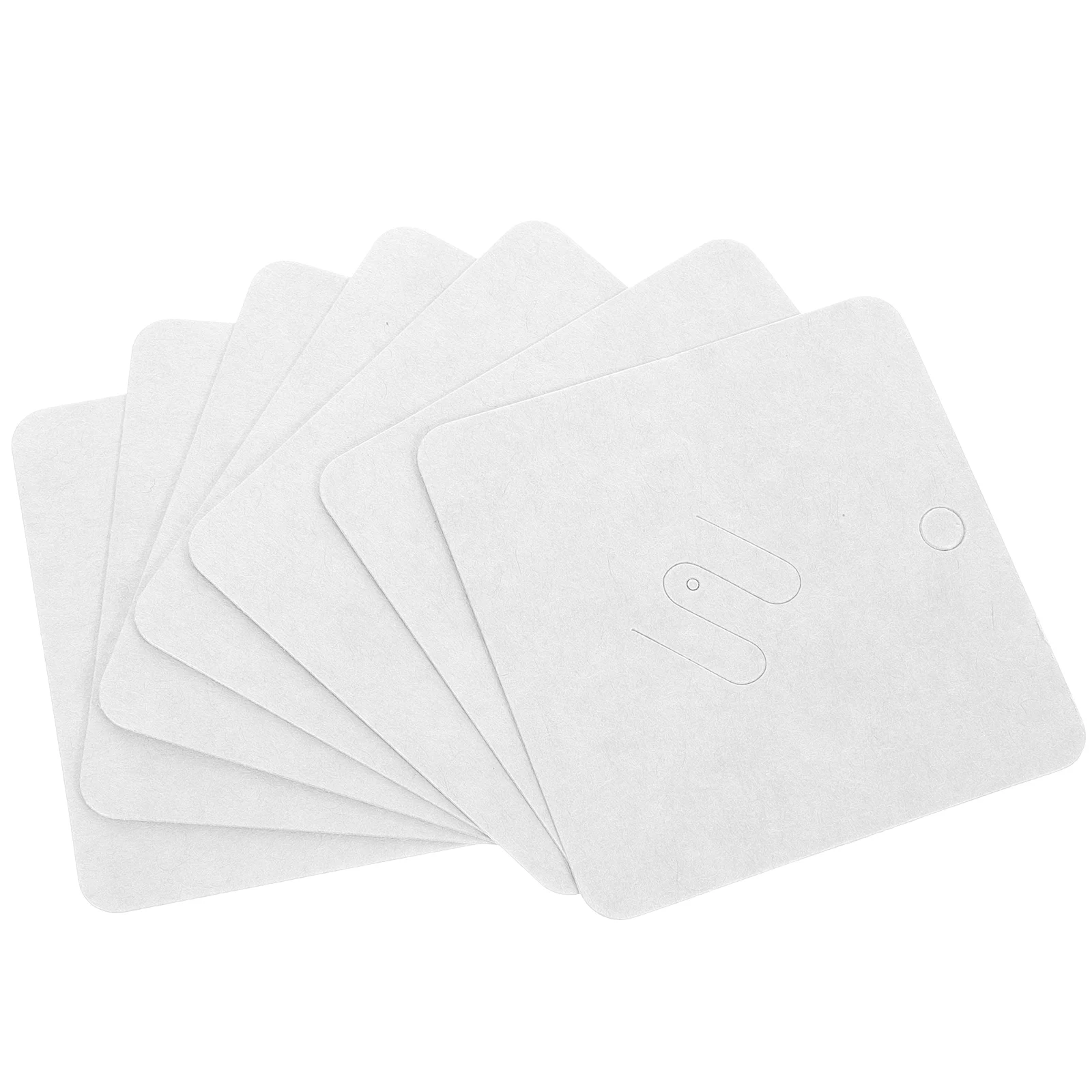 

200 Pcs Bow Hair Clips Pin Holder Accessories Display Paper Cards Brooch Jewelry