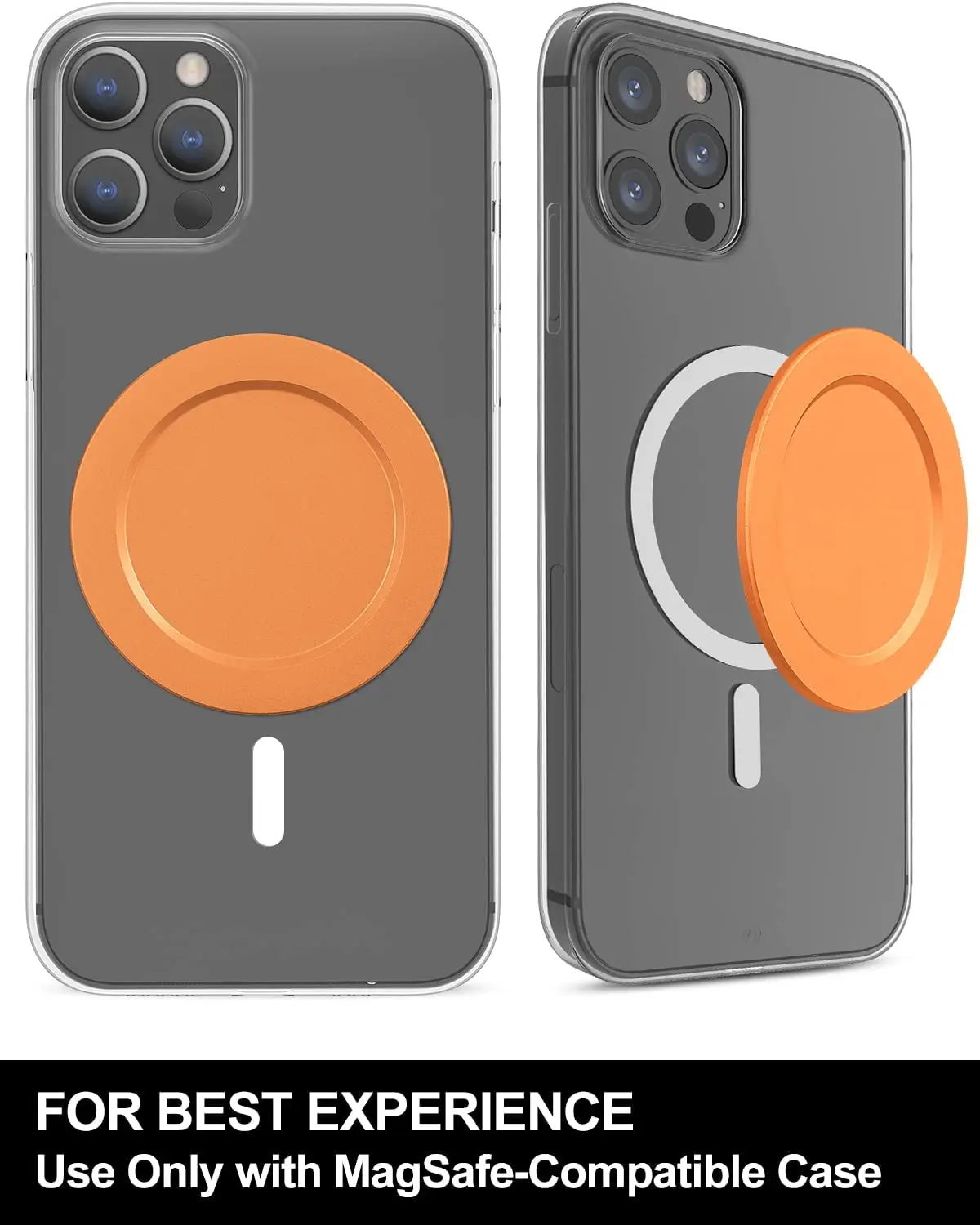 iphone 12 13 phone back cover ultra thin magsafe magnetic dock accessory for popsocket foldable grip and stand rugged free global shipping
