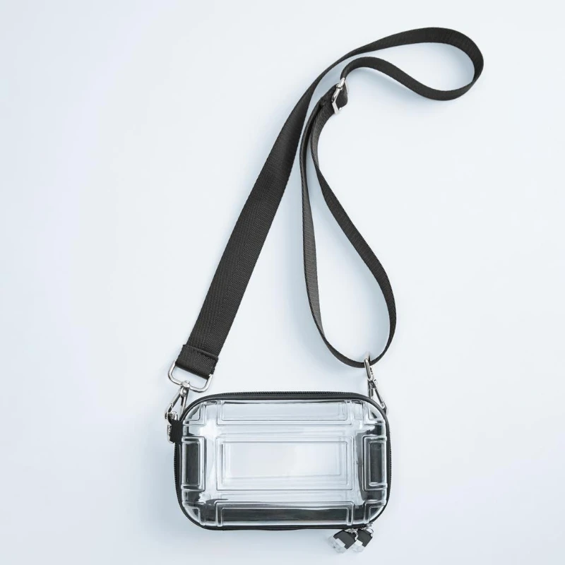 

2022 сумка на плечо из ПВХ для унисекс, Прозрачная Акриловая поясная сумка, модные женские винтажные сумки, повседневные Простые сумки-мессен...
