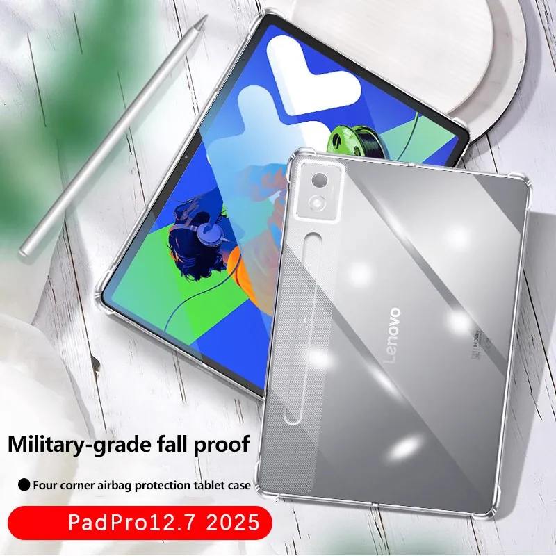 Прозрачный мягкий чехол из ТПУ Для Lenovo Xiaoxin Pad Pro 12 7 P12 M10 Plus 3rd 10 6 P11Pro Gen 11 2 K11 M11 B11 P11