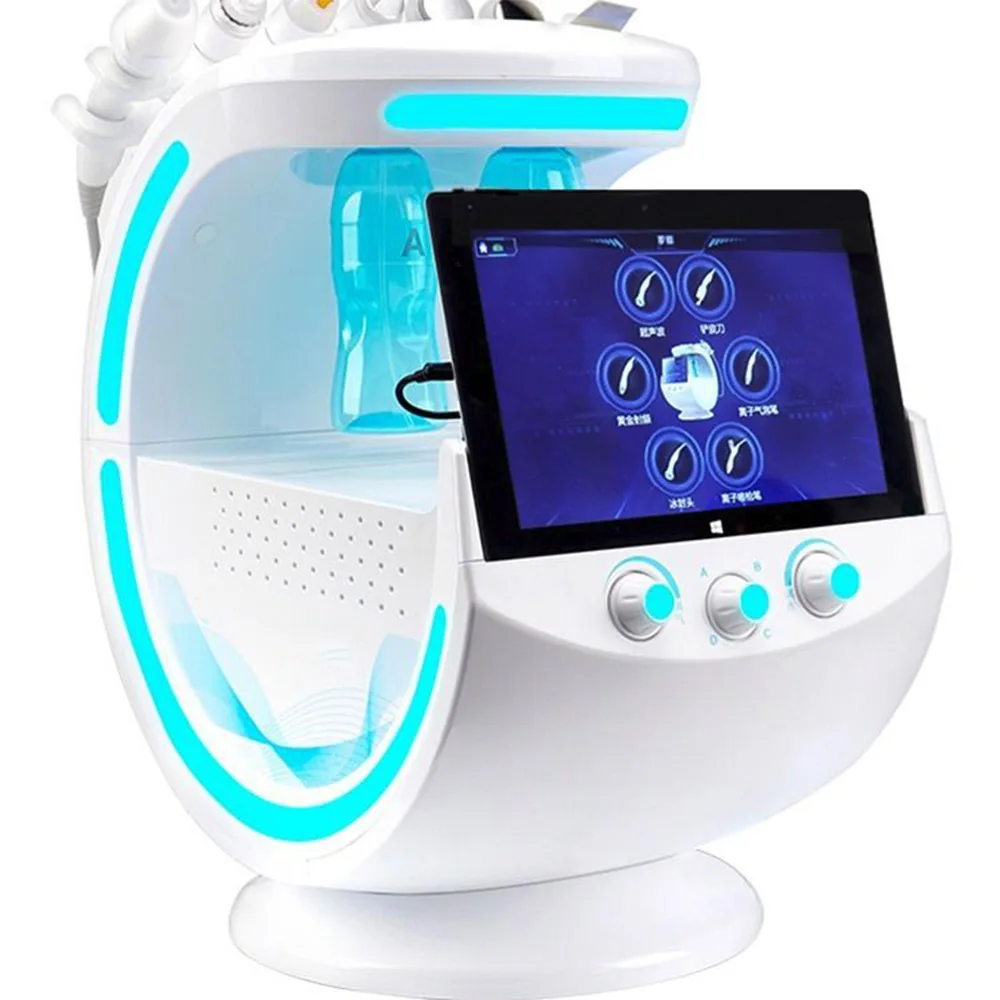 

New 7 In 1 Deep Cleaning Hydro Peeling Facial Machine Hydra Aqua Diamond Microdermabrasion Oxygen Jet Peel Oxgen Facial Machine