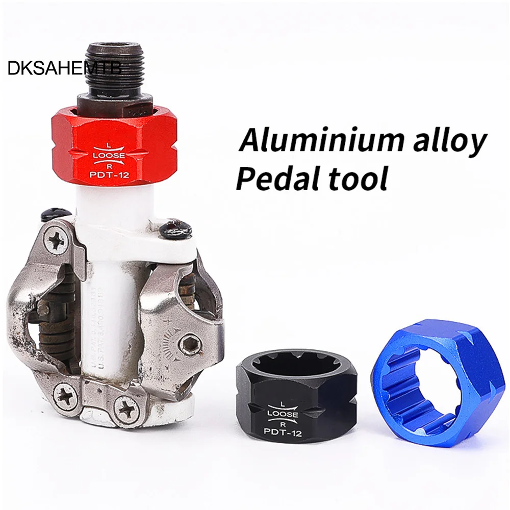

10T Bicycle Pedal Disassembly Tool Mountain Road Bike Lock Pedal Axle Spindle Shaft Installation Removal Supplies for SHIMANO