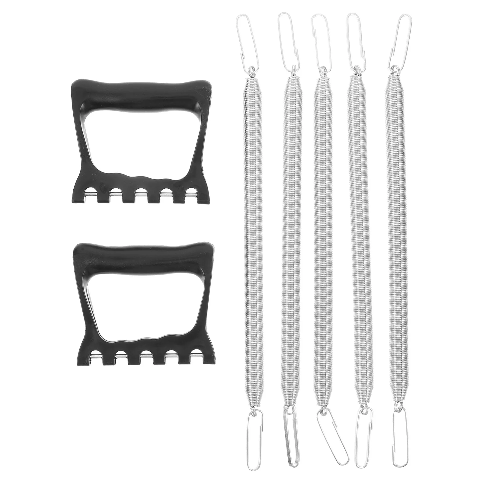 Тренировочный тренажер Эспандер для груди ручка весенний стальной