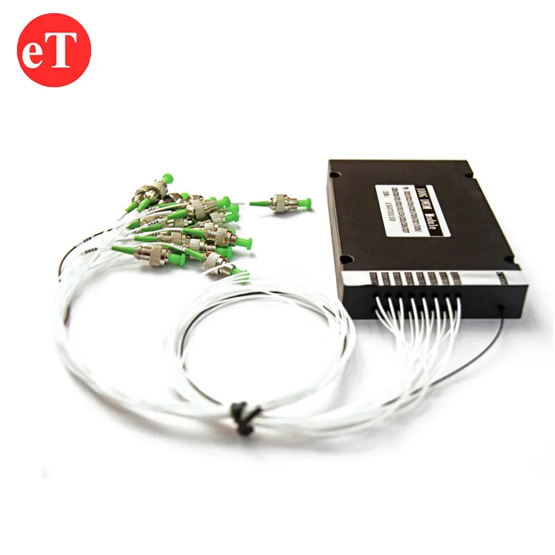 16CH 16 каналов 1260 ~ 1620nm ABS коробка WDM устройство фильтра osma Mux Demux модуль