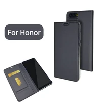 for honor v20 20 9 lite 7 play 6a mobile phone case note10 cover 10 flip leather cover black blue