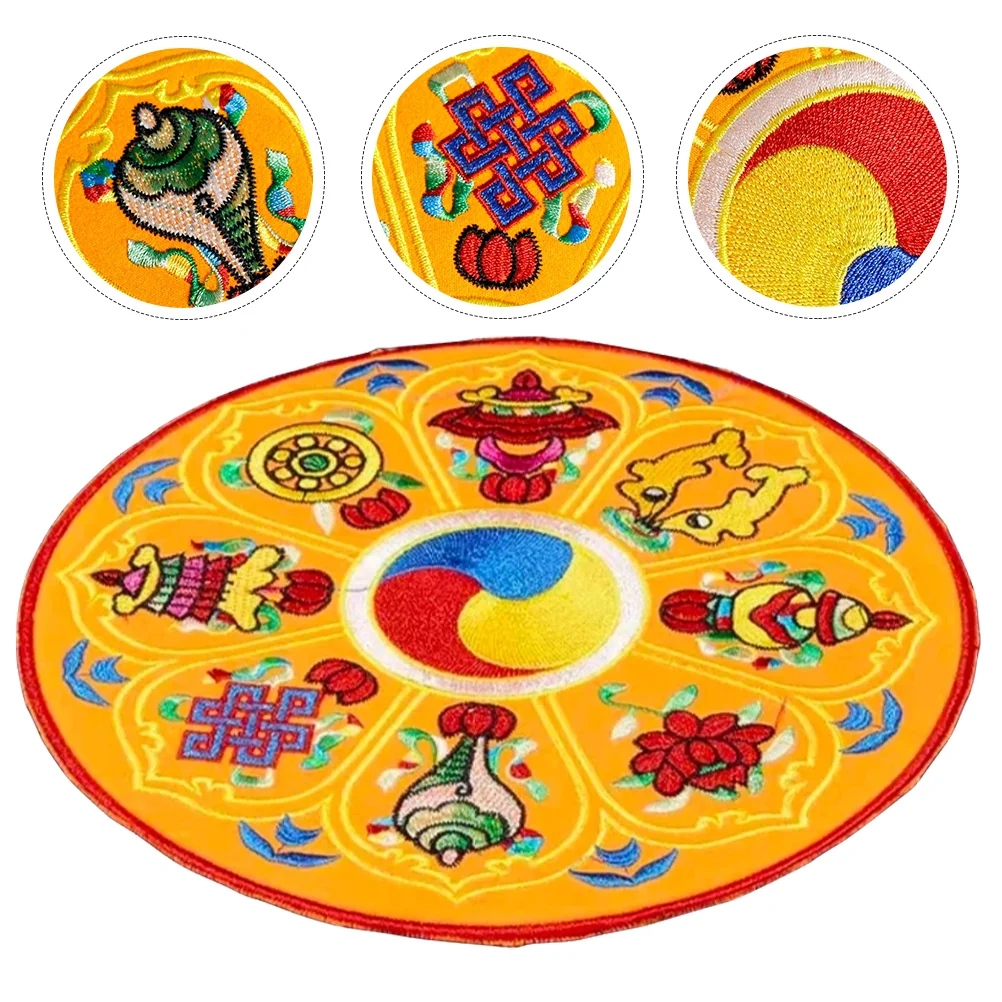 

Music Sound Bowl Mat Tibetan Bowls Holder Tibetan Singing Bowl Mat Bowl Pad Sound Bowl Prayer Bowl Ring