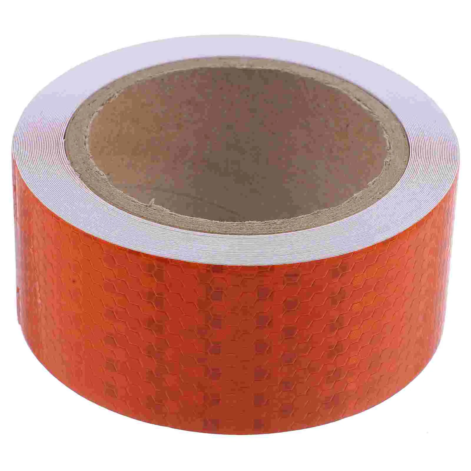 

Reflective Adhesive Tape The Tow Orange Warning Decorative Stickers Multifunctional Safety Trailers Pvc Wet Floor