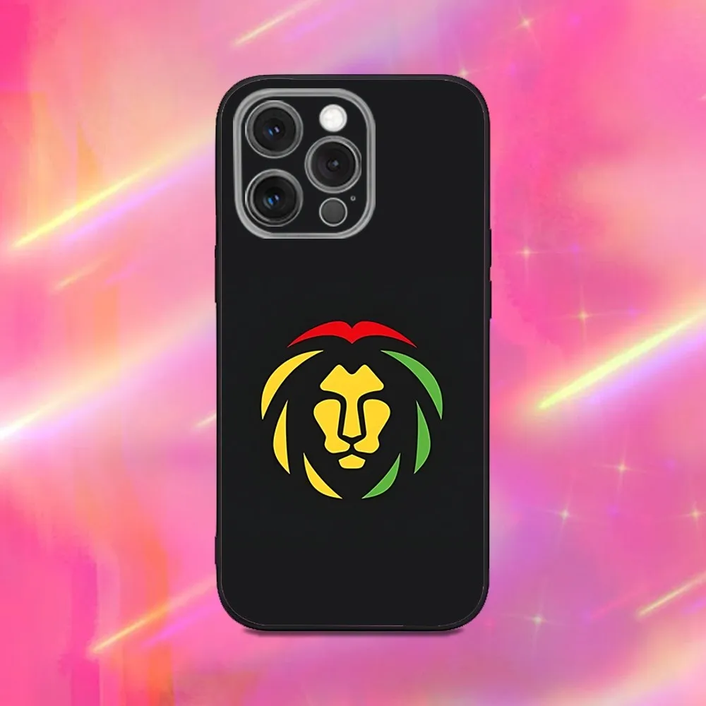 Чехол для телефона с логотипом Rastafari Lion для iPhone 16,15,14,13,12,11,Pro,Max,Plus,X,XS,XR,SE,8,7,Mini,мягкий силиконовый черный чехол (art.: 3920ccfa43360) - 3920ccfa43360