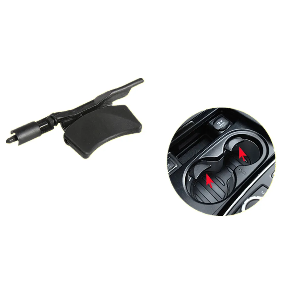 

Black Car Center Left Water Cup Holder Retractable Buckle For Mercedes W166 X166 W292 ML A1666806402 Cup Holder Fixing Buckle