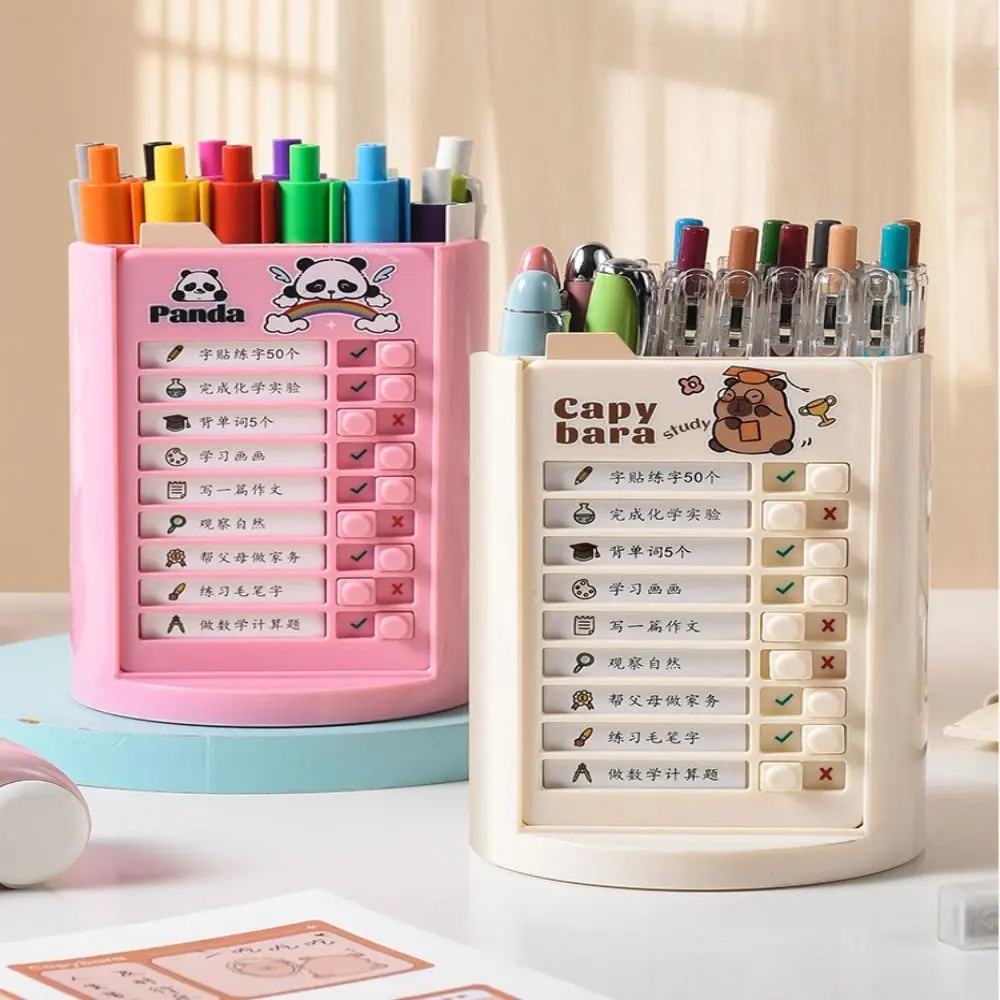 Дырокол самодисциплины 360° ° Вращающийся держатель для ручек. Контрольный список