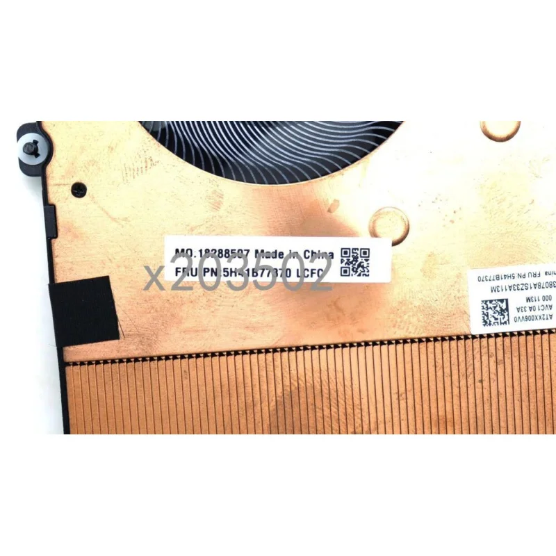 Новый охлаждающий вентилятор для процессора ThinkPad T16 P16s Gen2 21HH 21HJ 21HK радиатор SWG