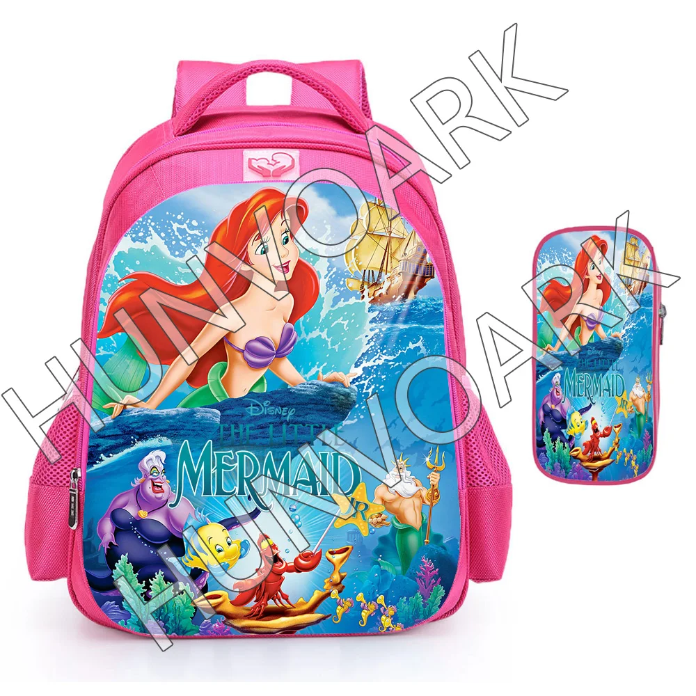 Школьные ранцы с маленькой русалочкой ортопедический рюкзак для начальной школы