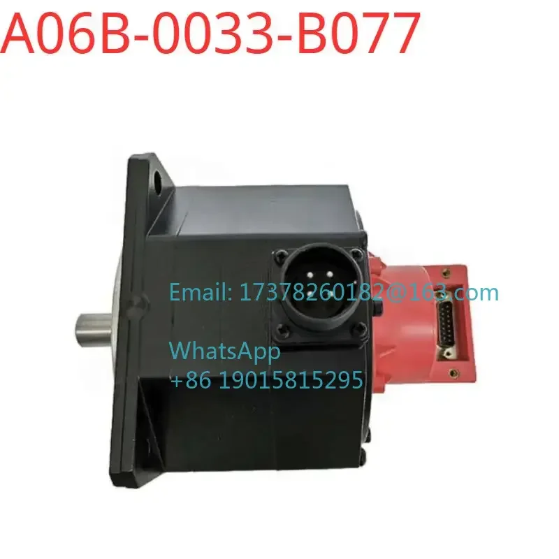 A06B-0033-B077 Б/у проверено серводвигатель хороший состоянии