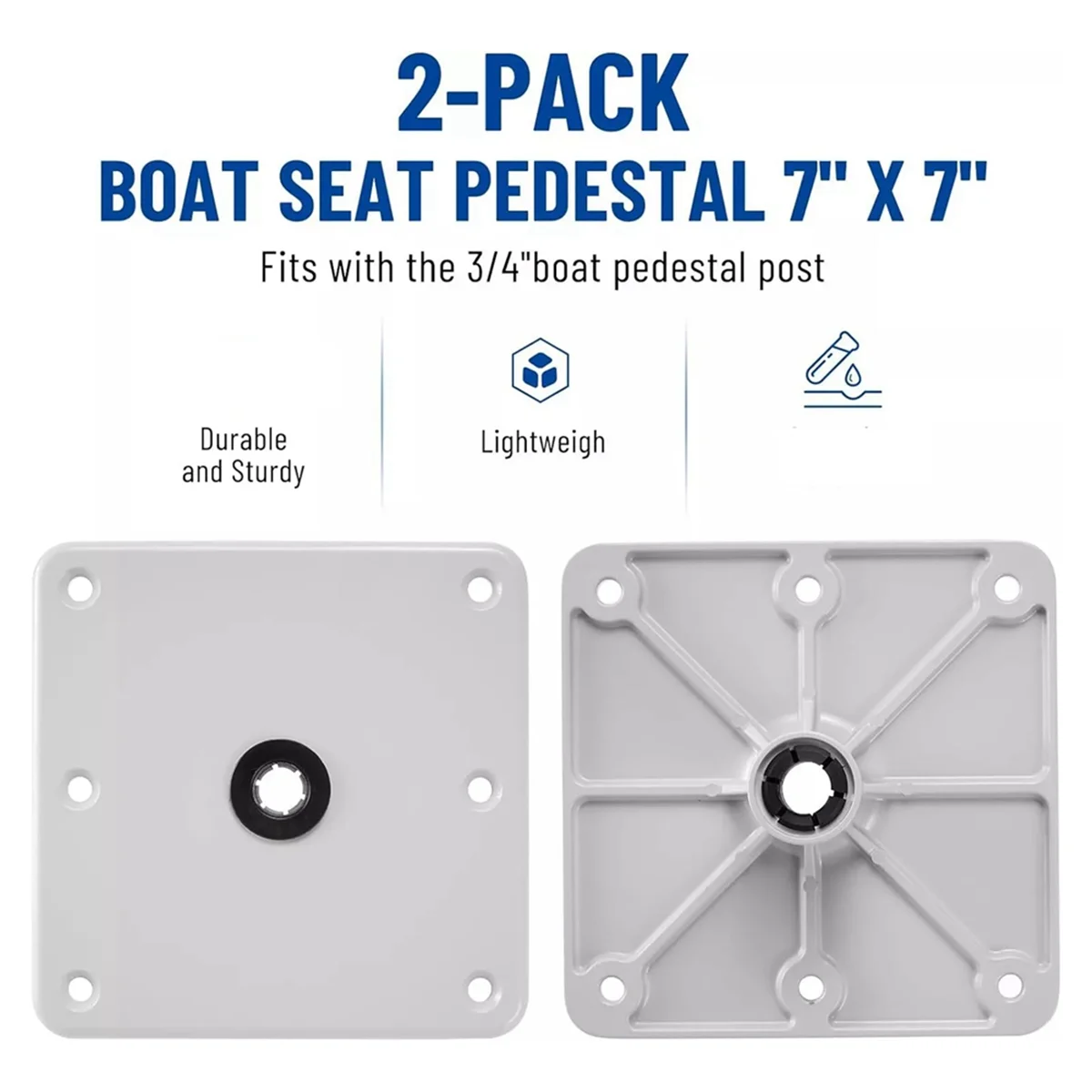 Основание сиденья для тяжелых условий эксплуатации подставка 7 х дюймов с